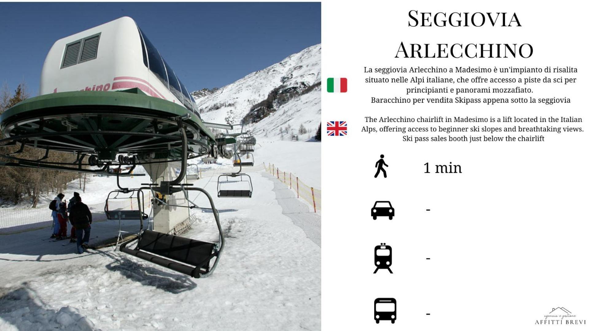 Appartamento Fondo Valle a 1 minuto dalle piste Madesimo Esterno foto